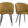 Chaises Design En Tissu Velours Bronze Et Métal Noir (lot De 2) VANITY -Canapé Soldes chaises design en tissu velours bronze et metal noir lot de 2 vanity 51882 63344bfd0601d 1200 675