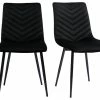 Chaises Design En Tissu Velours Noir Et Métal Noir (lot De 2) PUMPKIN -Canapé Soldes chaises design en tissu velours noir et metal noir lot de 2 pumpkin 52675 63721c7b65569 1200 675