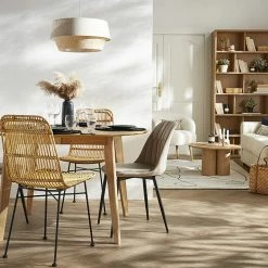 Chaises Design En Tissu Velours Taupe Et Métal Noir (lot De 2) FUSE -Canapé Soldes chaises design en tissu velours taupe et metal noir lot de 2 fuse 51601 63d7ddfaabd80 1200 675