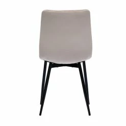 Chaises Design En Tissu Velours Taupe Et Métal Noir (lot De 2) MAXWELL -Canapé Soldes chaises design en tissu velours taupe et metal noir lot de 2 maxwell 52284 63db7b321b940 1200 675