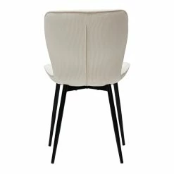Chaises Design En Tisu Velours Côtelé Beige Et Métal Noir (lot De 2) ADDICT -Canapé Soldes chaises design en tisu velours cotele beige et metal noir lot de 2 addict 52090 62c5a2d10f0e5 1200 675