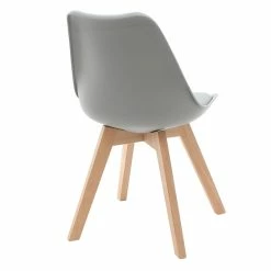 Chaises Design Gris Et Bois Clair Massif (lot De 2) PAULINE 16 Chaises Design Gris Et Bois Clair Massif (lot De 2) PAULINE -Canapé Soldes chaises design gris et bois clair massif lot de 2 pauline 42533 5bb76456635e4 1200 675