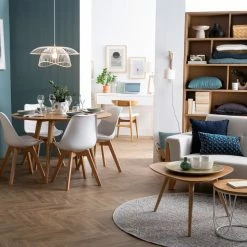 Chaises Design Grises Avec Pieds Bois Clair Massif (lot De 2) PAULINE -Canapé Soldes chaises design grises avec pieds bois clair massif lot de 2 pauline 31194 6059c93e4b48c 1200 675