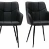 Chaises Design Matelassées Noires Et Métal Noir (lot De 2) MONTERO 2 Chaises Design Matelassées Noires Et Métal Noir (lot De 2) MONTERO -Canapé Soldes chaises design matelassees noires et metal noir lot de 2 montero 52268 62c6b8c9899d9 1200 675