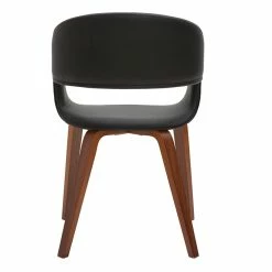 Chaises Design Noir Et Bois Foncé Noyer (lot De 2) SLAM -Canapé Soldes chaises design noir et bois fonce noyer lot de 2 slam 52965 6304d0e75b859 1200 675