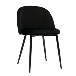 Chaises Design Noires En Tissu Velours Et Métal (lot De 2) CELESTE 13 Chaises Design Noires En Tissu Velours Et Métal (lot De 2) CELESTE -Canapé Soldes chaises design noires en tissu velours et metal lot de 2 celeste 51893 62bda94bc8801 1200 675