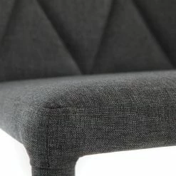 Chaises Empilables Design En Tissu Gris Foncé (lot De 2) KARLA 15 Chaises Empilables Design En Tissu Gris Foncé (lot De 2) KARLA -Canapé Soldes chaises empilables design en tissu gris fonce lot de 2 karla 31947 5bb763ce769b4 1200 675