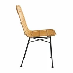 Chaises En Rotin Et Métal Noir (lot De 2) MALACCA -Canapé Soldes chaises en rotin et metal noir lot de 2 malacca 43822 6089354ea4430 1200 675