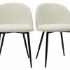 Chaises En Tissu Effet Laine Bouclée écru Et Métal Noir (lot De 2) CELESTE -Canapé Soldes chaises en tissu effet laine bouclee ecru et metal noir lot de 2 celeste 51894 62bdbb2bc597d 1200 675