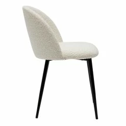 Chaises En Tissu Effet Laine Bouclée écru Et Métal Noir (lot De 2) CELESTE -Canapé Soldes chaises en tissu effet laine bouclee ecru et metal noir lot de 2 celeste 51894 62bdbb43f4165 1200 675