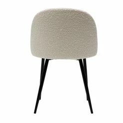 Chaises En Tissu Effet Laine Bouclée écru Et Métal Noir (lot De 2) CELESTE -Canapé Soldes chaises en tissu effet laine bouclee ecru et metal noir lot de 2 celeste 51894 62bdbb4778bca 1200 675