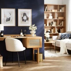 Chaises En Tissu Effet Laine Bouclée écru Et Métal Noir (lot De 2) CELESTE -Canapé Soldes chaises en tissu effet laine bouclee ecru et metal noir lot de 2 celeste 51894 634e7bd296177 1200 675