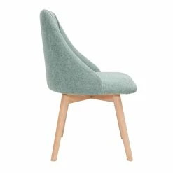Chaises En Tissu Effet Velours Texturé Vert Céladon Et Bois Clair Massif (lot De 2) HIGGINS -Canapé Soldes chaises en tissu effet velours texture vert celadon et bois clair massif lot de 2 higgins 52677 62ff86f7a350b 1200 675