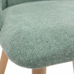 Chaises En Tissu Effet Velours Texturé Vert Céladon Et Bois Clair Massif (lot De 2) HIGGINS -Canapé Soldes chaises en tissu effet velours texture vert celadon et bois clair massif lot de 2 higgins 52677 62ff86fd5d556 1200 675