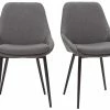 Chaises En Tissu Gris (lot De 2) HOLO - Miliboo & Stéphane Plaza -Canapé Soldes chaises en tissu gris lot de 2 holo miliboo et stephane plaza 47164 5ddbeaac70357 1200 675