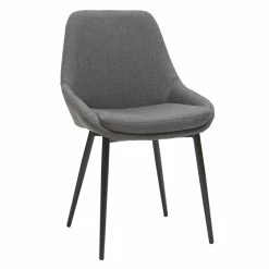 Chaises En Tissu Gris (lot De 2) HOLO - Miliboo & Stéphane Plaza -Canapé Soldes chaises en tissu gris lot de 2 holo miliboo et stephane plaza 47164 5ddbeab0b3dca 1200 675