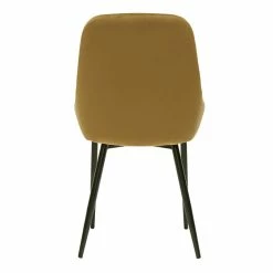 Chaises En Tissu Velours Bronze Et Métal Noir (lot De 2) HOLO -Canapé Soldes chaises en tissu velours bronze et metal noir lot de 2 holo 51844 63cfde0e8db15 1200 675