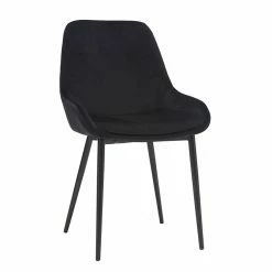 Chaises En Tissu Velours Noir Et Métal Noir (lot De 2) HOLO 14 Chaises En Tissu Velours Noir Et Métal Noir (lot De 2) HOLO -Canapé Soldes chaises en tissu velours noir et metal noir lot de 2 holo 48311 5f34eff95a868 1200 675