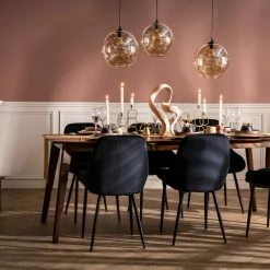 Chaises En Tissu Velours Noir Et Métal Noir (lot De 2) HOLO 18 Chaises En Tissu Velours Noir Et Métal Noir (lot De 2) HOLO -Canapé Soldes chaises en tissu velours noir et metal noir lot de 2 holo 48311 5fff25ba75232 1200 675