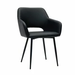 Chaises Noires (lot De 2) LAURETTE 13 Chaises Noires (lot De 2) LAURETTE -Canapé Soldes chaises noires lot de 2 laurette 52257 62de788c465d3 1200 675