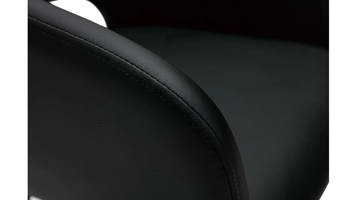 Chaises Noires (lot De 2) LAURETTE 8 Chaises Noires (lot De 2) LAURETTE – Image 6