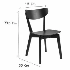 Chaises Scandinaves Bois Noir (lot De 2) BAKI -Canapé Soldes chaises scandinaves bois noir lot de 2 baki 47983 5e8701c45fd58 1200 675