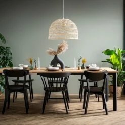 Chaises Scandinaves Bois Noir (lot De 2) BAKI -Canapé Soldes chaises scandinaves bois noir lot de 2 baki 47983 60bf7155be362 1200 675