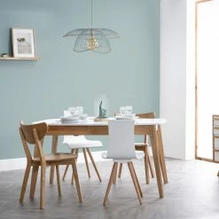 Chaises Scandinaves En Bois Clair Chêne (lot De 2) LEENA -Canapé Soldes chaises scandinaves en bois clair chene lot de 2 leena 41047 5d9b5783bdbdd 1200 675