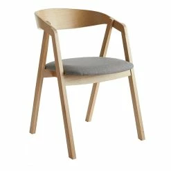 Chaises Scandinaves En Bois Clair Chêne Massif Et Tissu Gris (lot De 2) LOVA -Canapé Soldes chaises scandinaves en bois clair chene massif et tissu gris lot de 2 lova 53662 63b3e86d57467 1200 675