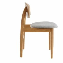 Chaises Scandinaves En Bois Clair Et Tissu Gris Clair (lot De 2) ELION -Canapé Soldes chaises scandinaves en bois clair et tissu gris clair lot de 2 elion 50436 628644c8d4fd1 1200 675