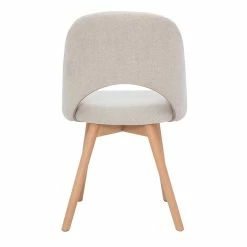 Chaises Scandinaves En Tissu Effet Velours Texturé Beige Et Bois Clair Massif (lot De 2) COSETTE -Canapé Soldes chaises scandinaves en tissu effet velours texture beige et bois clair massif lot de 2 cosette 52074 62cc4405a4be2 1200 675