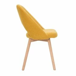 Chaises Scandinaves En Tissu Effet Velours Texturé Jaune Moutarde Et Bois Clair Massif (lot De 2) COSETTE -Canapé Soldes chaises scandinaves en tissu effet velours texture jaune moutarde et bois clair massif lot de 2 cosette 52076 62cc4754e1c6d 1200 675