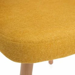 Chaises Scandinaves En Tissu Effet Velours Texturé Jaune Moutarde Et Bois Clair Massif (lot De 2) COSETTE -Canapé Soldes chaises scandinaves en tissu effet velours texture jaune moutarde et bois clair massif lot de 2 cosette 52076 62cc477048f58 1200 675