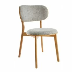 Chaises Scandinaves En Tissu Gris Clair Et Bois Clair Massif (lot De 2) FAUVETTE -Canapé Soldes chaises scandinaves en tissu gris clair et bois clair massif lot de 2 fauvette 52604 632ac51ed11fd 1200 675