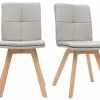 Chaises Scandinaves En Tissu Naturel Et Bois Clair Massif (lot De 2) THEA -Canapé Soldes chaises scandinaves en tissu naturel et bois clair massif lot de 2 thea 42351 5bbcc6a4d7d0f 1200 675