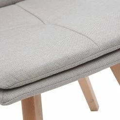 Chaises Scandinaves En Tissu Naturel Et Bois Clair Massif (lot De 2) THEA -Canapé Soldes chaises scandinaves en tissu naturel et bois clair massif lot de 2 thea 42351 5bbcc6a59bf1c 1200 675