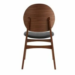 Chaises Scandinaves Noyer Et Polyuréthane Noir (lot De 2) ELTON -Canapé Soldes chaises scandinaves noyer et polyurethane noir lot de 2 elton 52449 62b57448bcd12 1200 675