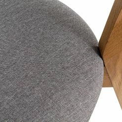 Chaises Vintage Bois Clair Chêne Et Tissu Gris (lot De 2) DOVE -Canapé Soldes chaises vintage bois clair chene et tissu gris lot de 2 dove 50029 608fbc444afef 1200 675