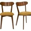 Chaises Vintage Bois Foncé Chêne Et Tissu Effet Velours Jaune Moutarde (lot De 2) DOVE -Canapé Soldes chaises vintage bois fonce chene et tissu effet velours jaune moutarde lot de 2 dove 51756 6388809e735cb 1200 675