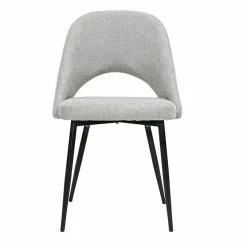Chaises Vintage En Tissu Effet Velours Texturé Gris Et Métal Noir (lot De 2) COSETTE -Canapé Soldes chaises vintage en tissu effet velours texture gris et metal noir lot de 2 cosette 52079 62f23544e1aa3 1200 675
