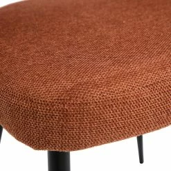Chaises Vintage En Tissu Effet Velours Texturé Terre Brûlée Et Métal Noir (lot De 2) COSETTE -Canapé Soldes chaises vintage en tissu effet velours texture terre brulee et metal noir lot de 2 cosette 52077 62cd4d4d0bfc6 1200 675