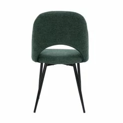 Chaises Vintage En Tissu Effet Velours Texturé Vert Et Métal Noir (lot De 2) COSETTE -Canapé Soldes chaises vintage en tissu effet velours texture vert et metal noir lot de 2 cosette 52078 62cd517763a10 1200 675