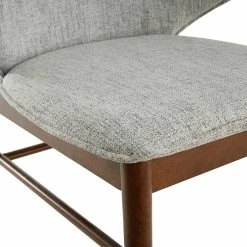 Chaises Vintage En Tissu Gris Clair Et Bois Foncé (lot De 2) SPIKE -Canapé Soldes chaises vintage en tissu gris clair et bois fonce lot de 2 spike 52950 632993748a1f3 1200 675