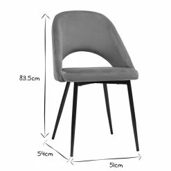 Chaises Vintage En Tissu Velours Bronze Et Métal Noir (lot De 2) COSETTE -Canapé Soldes chaises vintage en tissu velours bronze et metal noir lot de 2 cosette 52416 632b28306c2b1 1200 675