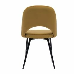 Chaises Vintage En Tissu Velours Bronze Et Métal Noir (lot De 2) COSETTE -Canapé Soldes chaises vintage en tissu velours bronze et metal noir lot de 2 cosette 52416 63caa97ce2f31 1200 675