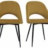Chaises Vintage En Tissu Velours Bronze Et Métal Noir (lot De 2) COSETTE -Canapé Soldes chaises vintage en tissu velours bronze et metal noir lot de 2 cosette 52416 63caaabe17d02 1200 675