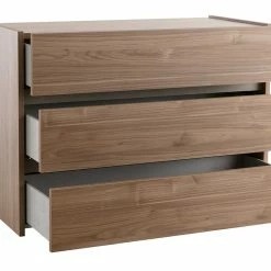 Commode Design Finition Bois Foncé 3 Tiroirs L111 Cm ODE -Canapé Soldes commode design finition bois fonce 3 tiroirs l111 cm ode 51035 61e02ccaf08dd 1200 675