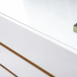 Commode Scandinave Finition Blanc Brillant Laqué 6 Tiroirs L160 Cm MELKA -Canapé Soldes commode scandinave finition blanc brillant laque 6 tiroirs l160 cm melka 32037 5c9a33358c34c 1200 675