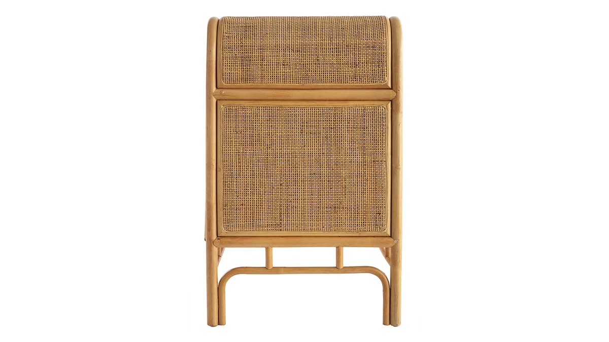 Commode Vintage En Rotin 3 Tiroirs L120 Cm GALON - Miliboo & Stéphane Plaza 6 Commode Vintage En Rotin 3 Tiroirs L120 Cm GALON - Miliboo & Stéphane Plaza – Image 4