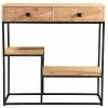Console Avec Rangements En Bois Massif Et Métal 2 Tiroirs L80 Cm GRENELLE 1 Console Avec Rangements En Bois Massif Et Métal 2 Tiroirs L80 Cm GRENELLE -Canapé Soldes console avec rangements en bois massif et metal 2 tiroirs l80 cm grenelle 46353 5d2c53b5ed2ec 1200 675